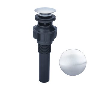 plastic waste drain, wash basin pop up waste – Plastic / White