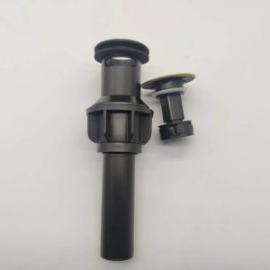 plastic waste drain, wash basin pop up waste – Plastic / White
