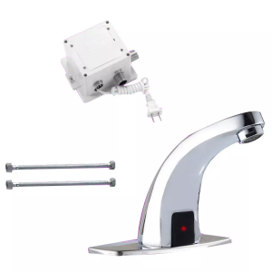 High quantity Brass or zinc chrome deck mounted automatic faucet sensor tap / Chrome