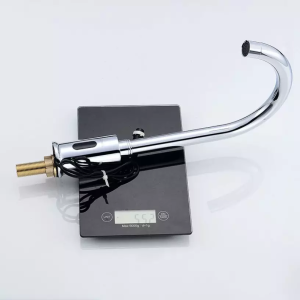 Automatic Sensor Touchless Bathroom Sink Faucet with Hole brass or zinc material – Chrome / Chrome