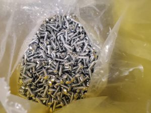 Double Handle Faucet Screw – 4x16mm Iron Self-Tapping Screw