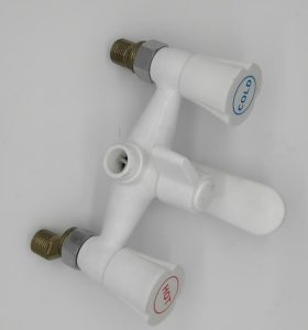 Cheap China Supplier high quality low price plastic wall mounted bathroom bathtub faucet cold and hot shower faucet mixer – In-Wall B & S Faucets / White