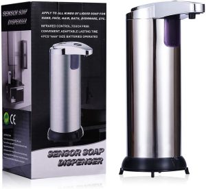 Touchless Automatic Soap Dispenser – White