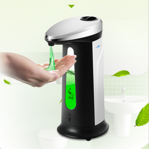 Automatic Soap Dispenser Touchless Soap Dispenser Infrared Sensor Liquid Hand Sanitizer Dispenser – White