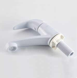 single hole chromed faucet with different spout cold water tap / Light Grey