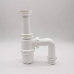 Cheap Chile 1 1/4 sink kitchen basin drain bottle trap – plastic / White