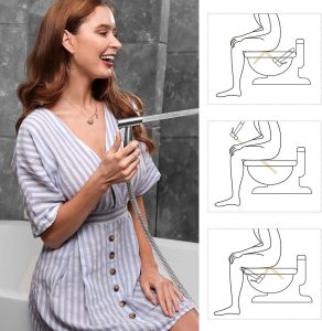 Stainless Steel Brushed Nickel Cloth Diaper Bidet Toilet Sprayer – stainless steel