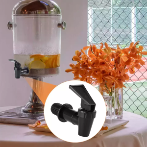 Water fountain tap Dispenser Tap Set Water Crock Tap plastic PP material / White