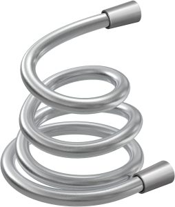 1.2m 1.5m 2m Non-toxic Leakproof Handheld Shower Head Hose Flexible Anti-Kink PVC Silver Grey Shower Hose – 1.5m