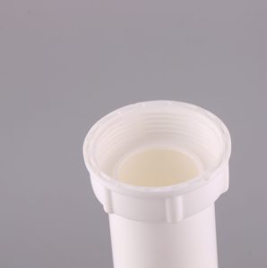 High Quality Prefabricated Double Drain Plug Bottle Trap Plastic Kitchen Drain Pipe – plastic / White