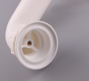High Quality Prefabricated Double Drain Plug Bottle Trap Plastic Kitchen Drain Pipe – plastic / White