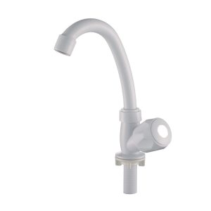 Deck mounted high quality ABS plastic kitchen faucet / KF-P3005