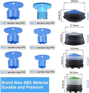 Water Flow Saver Restrictor Control Valve Flow Faucet Aerator – plastic