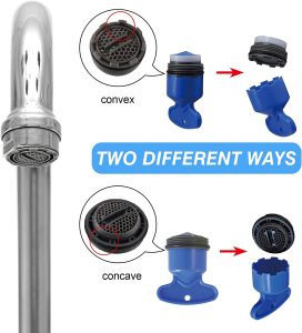 Water Flow Saver Restrictor Control Valve Flow Faucet Aerator – plastic