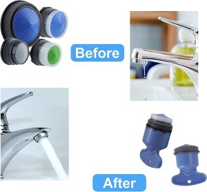 Water Flow Saver Restrictor Control Valve Flow Faucet Aerator – plastic