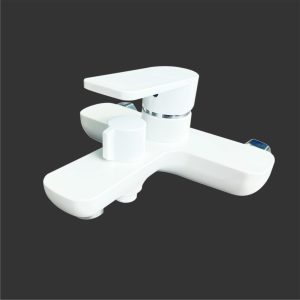 China Hotel style Single lever headle shower faucet mixer taps – In-Wall Shower Faucets / Black