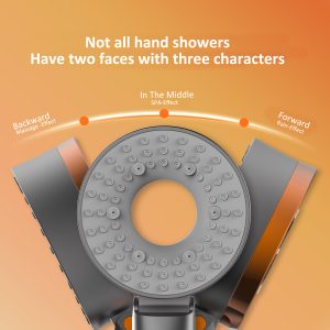 Handheld Shower Head PP cotton Filter Adjustable Water Pressure Shower Head with Switch Filtration Shower Head – ABS Plastic