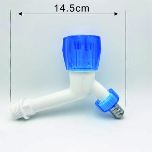 China manufacturer 14.5cm long neck bibcock water tap bibcock tap – White