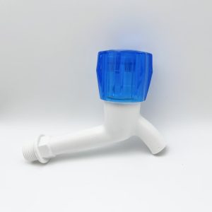 China manufacturer 14.5cm long neck bibcock water tap bibcock tap – White