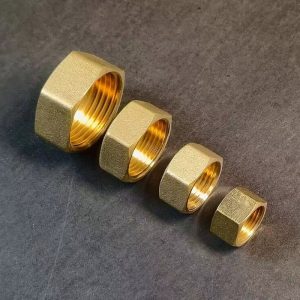 Full scale copper Yellow Sleeve Blind Cap – Brass / G 1/8 female